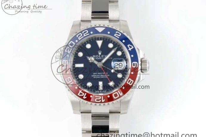 Blue CHS Edition Steel Red APSF Ceramic Dial II GMT-Master 904L 126719 Best BLRO Blue VR3285 1:1 0518